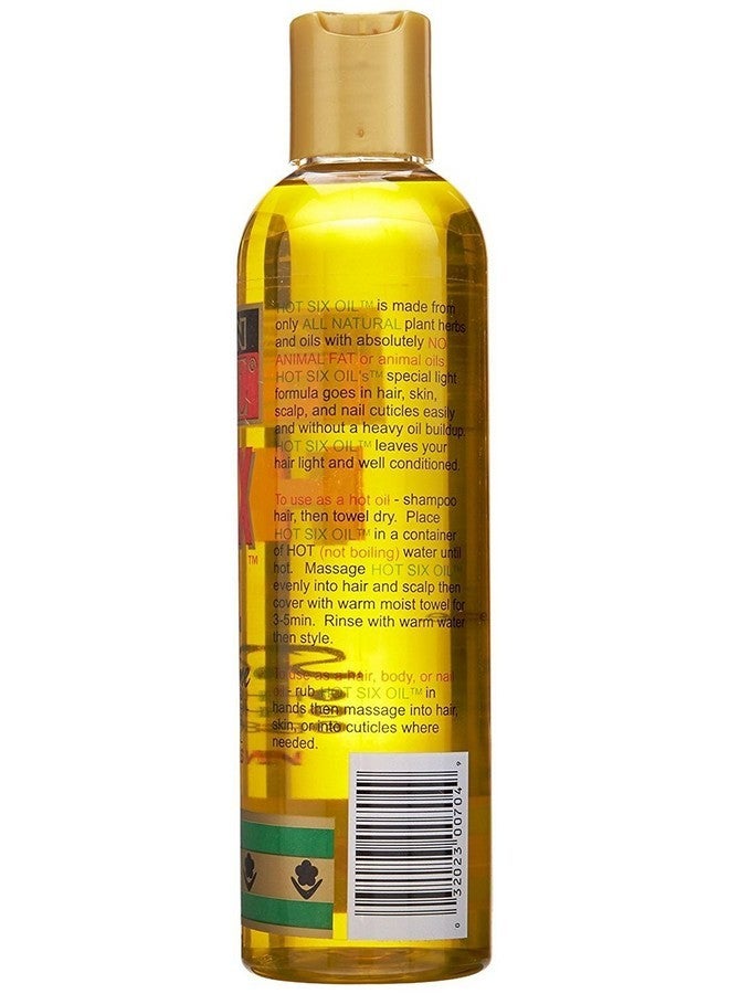 African Royale Hot Six Hair Oil, 8 Ounce (Pack of 3) - Image 1
