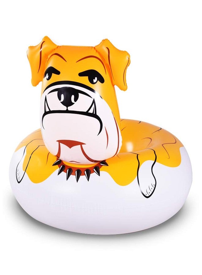WateBom Bulldog Float, 53 inches Giant Inflatable Pool Float Tube for Party, Summer Fun Pool Toys for Adults and Kids - Image 1