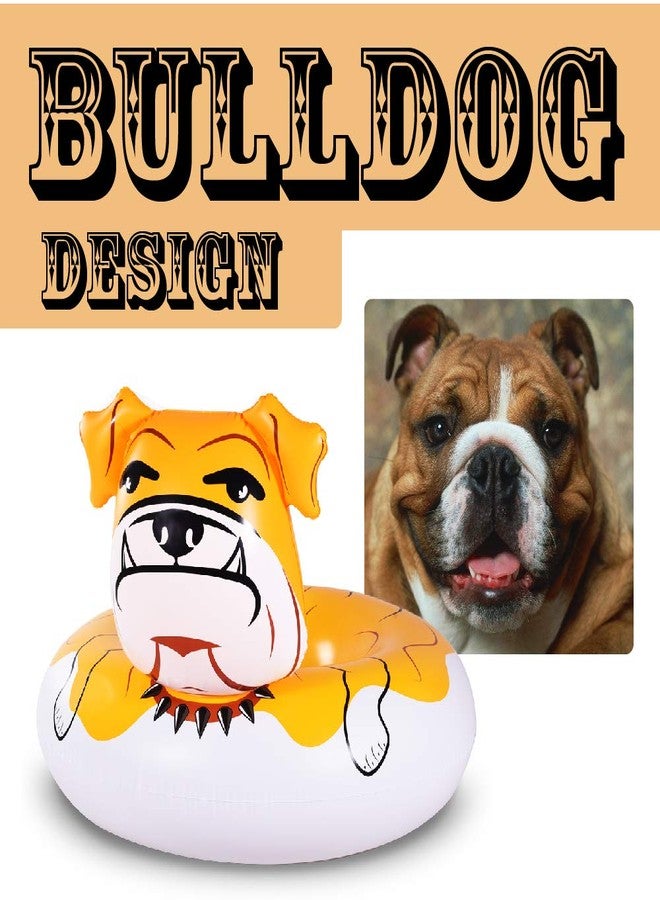 WateBom Bulldog Float, 53 inches Giant Inflatable Pool Float Tube for Party, Summer Fun Pool Toys for Adults and Kids - Image 5