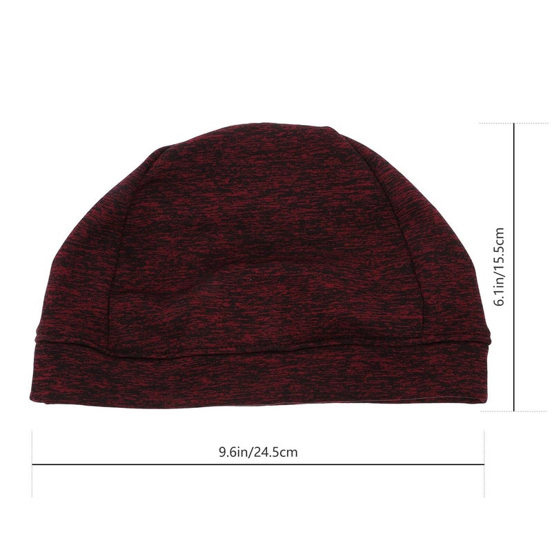 Light Coffee Velour Winter Beanie Hat For Women Outdoor Cycling Riding Anti Cold Warm Cap - Image 3