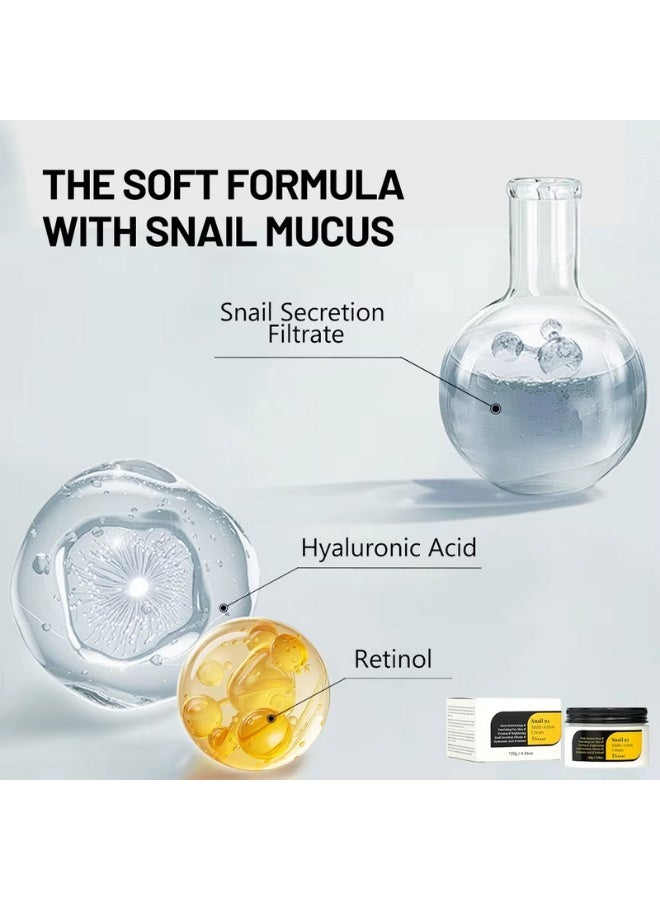 Disaar Snail 92 Multi Action Cream 100g Snail Mucin Repair Hydration Soothing Face Moisturizer - Image 4