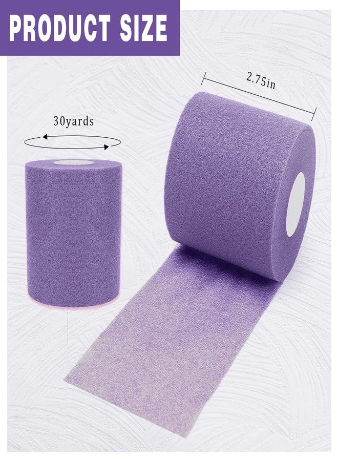 Cutiland Pre Wrap,Prewrap,Pre Wrap Athletic,Prewrap Athletic Tape,Pre Wrap for Hair Soccer,Prewrap Athletic Tape for Hair,Athletic Wrap,Soccer Pre Wrap,Pre Wrap Tape,Foam Wrap,Athletic Prewrap (Purple) - Image 2