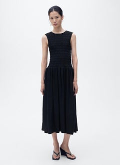 MANGO Flared Dress With Gathered Body  - Image 1