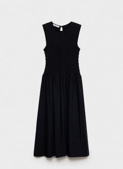 MANGO Flared Dress With Gathered Body  - Image 5