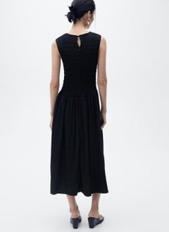 MANGO Flared Dress With Gathered Body  - Image 2