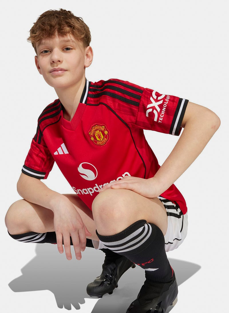 Adidas Manchester United 25/26 Home Jersey Kids - Image 4