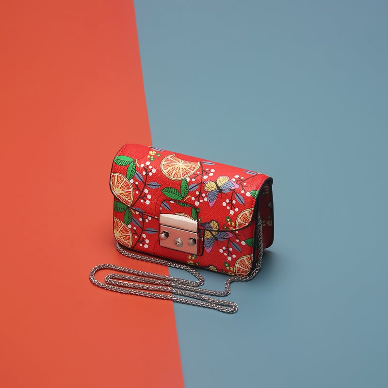 Graffiti Small Square Bag 2025 Popular Niche Design Chain Shoulder Diagonal Small Bag A Generation Of Hair - Image 1