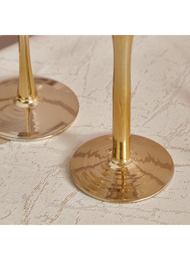 Home Box - Dexi 2-Piece Glass Candle Holder Set 7 x 25 x 7 cm - Image 1