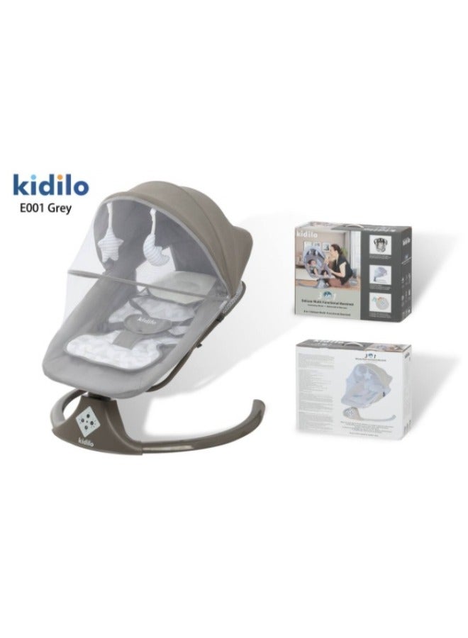 Kidilo Kidilio 3 in 1 Deluxe Multi - Functional Bassinet C  - Image 2