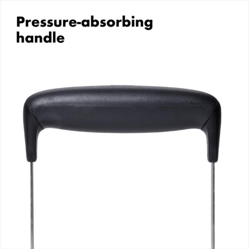 OXO Good Grips Stainless Steel Smooth Potato Masher, Black/Silver - Image 3