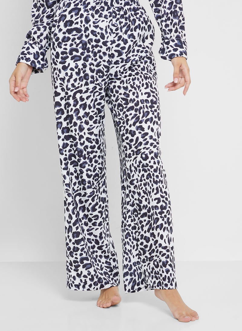 Ginger Animal Print Shirt & Pyjama Set - Image 4