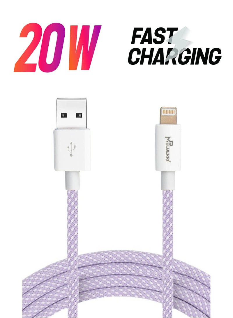 Lightning USB Data Cable 2M | mpBLBERRI BLB-U339