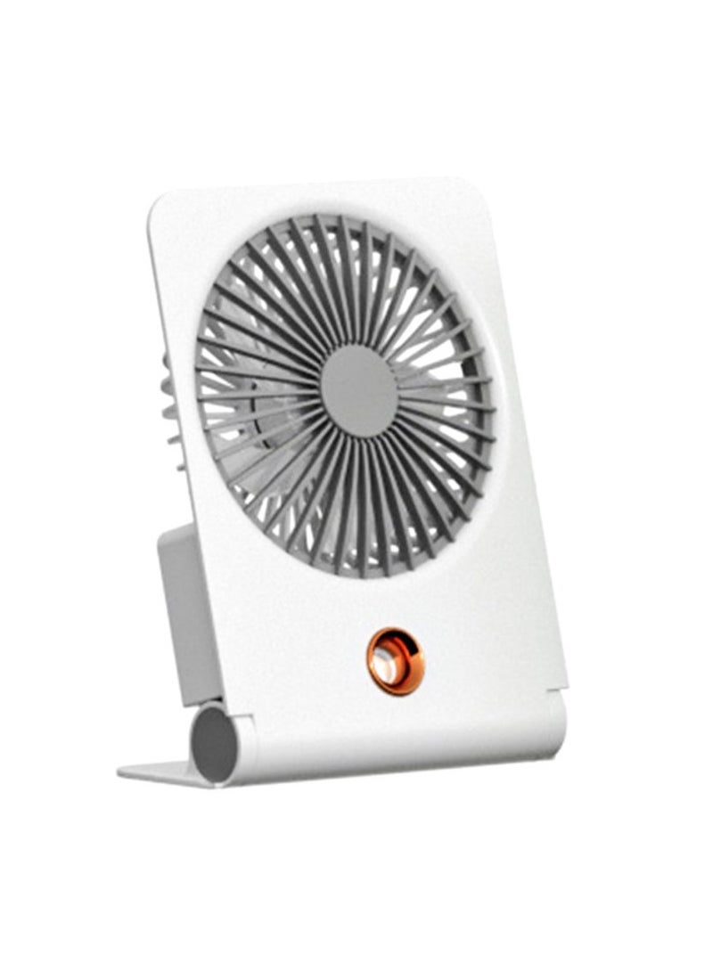 Inder Mini portable fan, USB rechargeable sprayer fan-White - Image 3