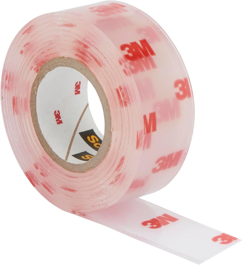 Scotch  Scotch-Fix Clear Double-Sided Mounting Tape, 25mm x 1.5m, 7 kg Hold - Image 2