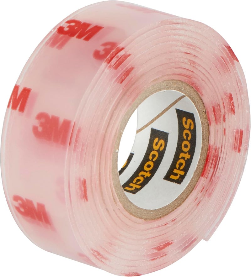 Scotch  Scotch-Fix Clear Double-Sided Mounting Tape, 25mm x 1.5m, 7 kg Hold - Image 5