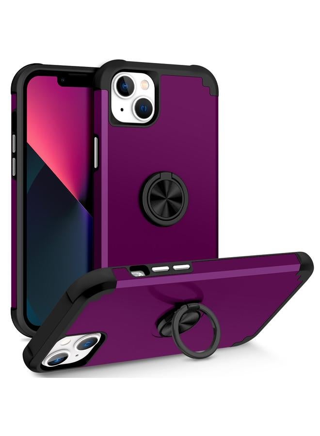 Zaboon Case For iPhone 13 L2 Rotating Ring Holder Magnetic Phone Case - Image 1