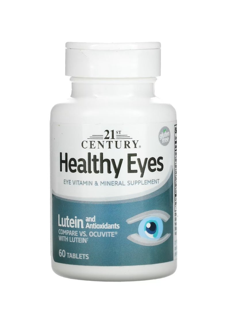 21st Century Healthy Eyes Lutein and Antioxidants 60 Tablets - Image 1