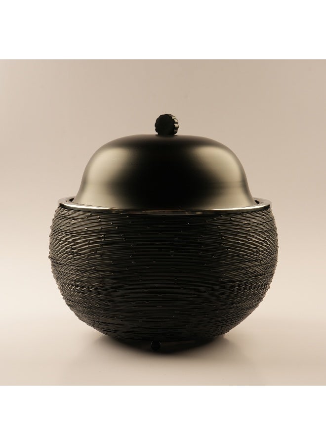 La Mesa Stainless Steel Food Warmer 3L With Black Lid - Image 1