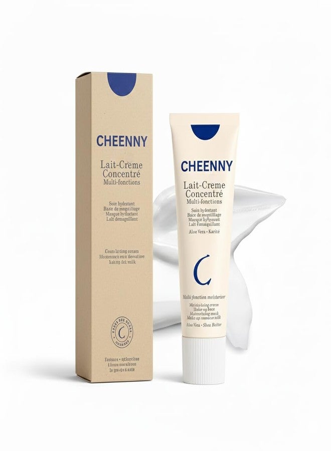CHEENNY® Lait-Creme Concentre Multi-Function Moisturizer | 3 in 1 Multi-Function Moisturizing Primer, Make-up Base, Moisturizing Mask, Make-up Remover Milk White 75ml(Lait-Creme) - Image 1