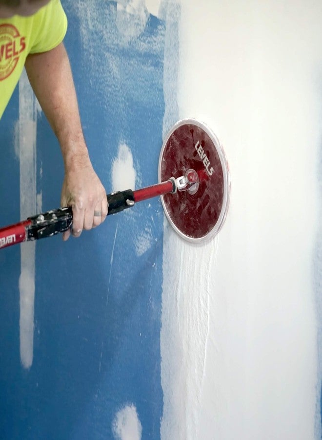 Level-5 LEVEL5 220 Grit 9" Radial Drywall Radial Sander Disc - 10 Pack | 5-350 - Image 2