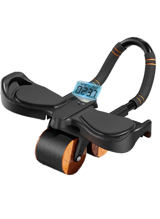 Sharpdo Household Fitness Equipment Abdominal Wheel Automatic Rebound Abdominal Crunch - Image 1