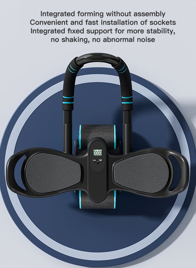 Sharpdo Household Fitness Equipment Abdominal Wheel Automatic Rebound Abdominal Crunch - Image 3