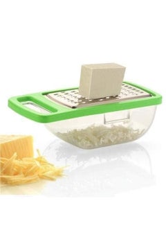 QRIZ QRIZ Mini Cheese Garlic Grater Stainless Steel with Storage Container  - Image 1
