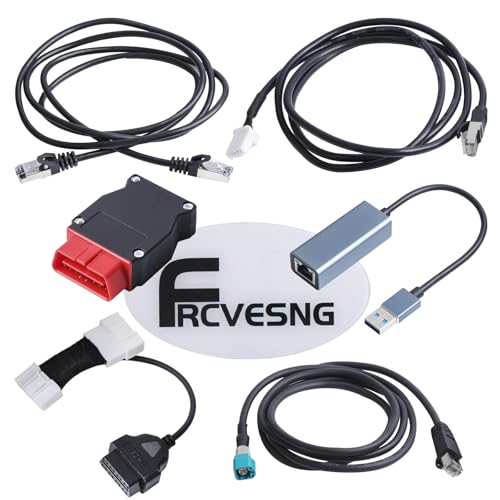 FRCVESNG Diagnostic Service Cable Kit Compatible with Tesla Model 3/Y & Model S/X, OBD2 Diagnostic Cord OBD Repair Support Cable Replacement for 1137658-00-C,1013230-00-A,1930388-00-A - Image 1
