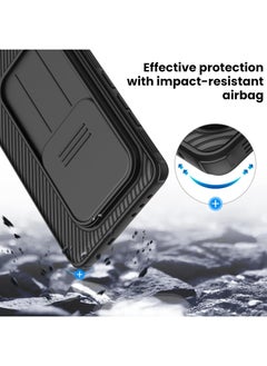 Nillkin For OnePlus 13 Cover, Camera Lens Protection Slide Cover, TPU+PC Shockproof Bumper Back Cover, Anti-Fingerprint Mobile Phone Case, Slim Fit Protective Casing  - Image 5