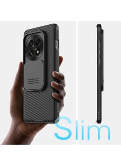 Nillkin For OnePlus 13 Cover, Camera Lens Protection Slide Cover, TPU+PC Shockproof Bumper Back Cover, Anti-Fingerprint Mobile Phone Case, Slim Fit Protective Casing  - Image 4