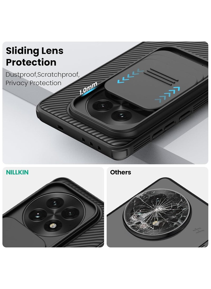 Nillkin For OnePlus 13 Cover, Camera Lens Protection Slide Cover, TPU+PC Shockproof Bumper Back Cover, Anti-Fingerprint Mobile Phone Case, Slim Fit Protective Casing  - Image 2