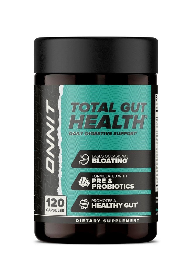 ONNIT Total Gut Health - Daily Digestive Support with Probiotics (120ct) - Image 1