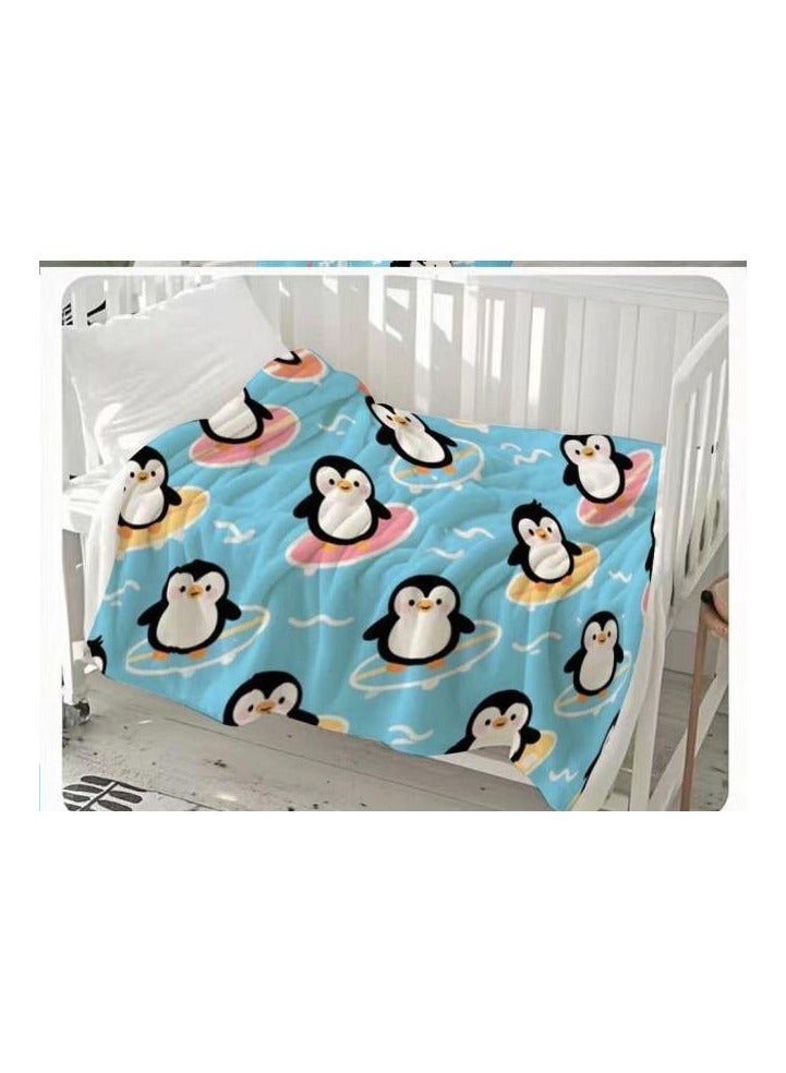 general Flannel thin blanket (warm and comfortable, suitable for sleep, gaming, dust removal and sandproof) 150cm*200cm - 1116 - Image 3