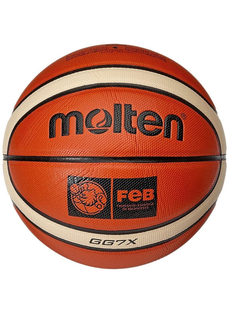 كرة سلة معتمدة من FIBA بتكنولوجيا النواة المبطنة بحجم 29.5 بوصة