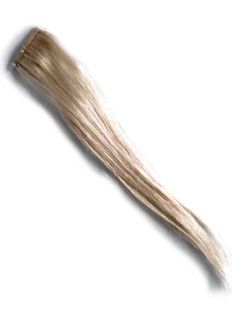 Keep Calm and Clip Em In - Platinum Blonde Highlights HairExtension Clip-in - Image 1