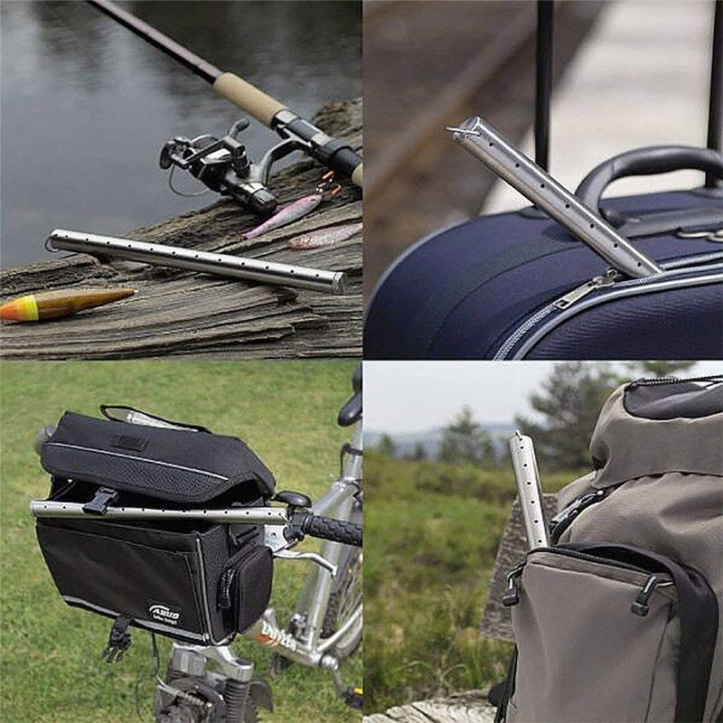 Sisliya Portable Camping Grill Foldable Charcoal Barbecue Grill Compact Stainless Steel Folding Campfire Grill BBQ Grill for Camping Backpacking Backyard Patio Outdoor - Image 5