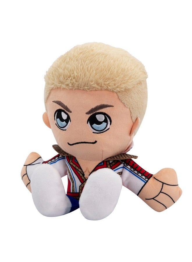 Bleacher Creatures WWE Cody Rhodes 8" Kuricha Sitting Plush- Soft Chibi Inspired Toy - Image 4