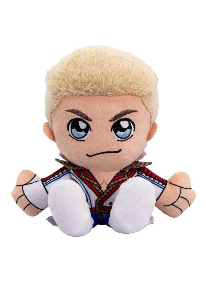 Bleacher Creatures WWE Cody Rhodes 8" Kuricha Sitting Plush- Soft Chibi Inspired Toy - Image 1