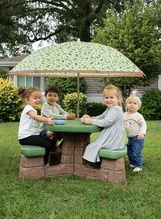 Step2 Naturally Playful Picnic Table With Umbrella - Image 3
