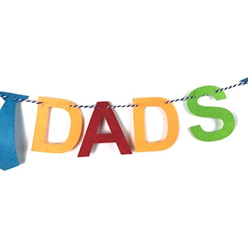 BinaryABC Happy Father's Day Banner,Father's Day Decorations, Daddy's Day Party Decorations,Fathers Day Party Supplies - Image 3