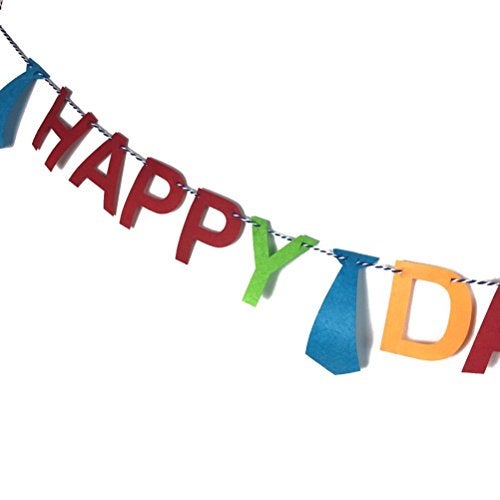 BinaryABC Happy Father's Day Banner,Father's Day Decorations, Daddy's Day Party Decorations,Fathers Day Party Supplies - Image 2
