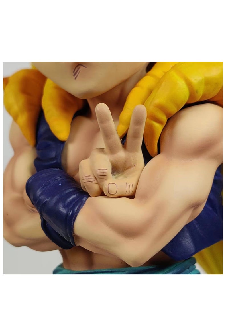 Dragon Ball - Super Saiyan Gotenks 25cm Action Figure هدية عيد ميلاد - Image 5