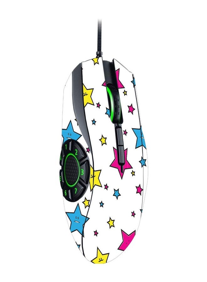 MIGHTY SKINS MightySkins Skin Compatible with Razer Naga Hex V2 Gaming Mouse - Smiley Stars | Protective, Durable, and Unique Vinyl Decal wrap Cover | Easy to Apply, Remove, and Change Styles | Made in The USA - Image 2