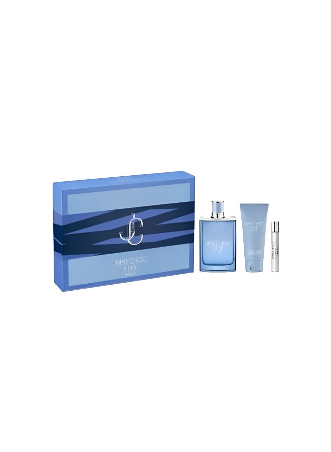 Jimmy Choo SET JIMMY CHOO AQUA FOR MEN EDT 100ML + EDT 7.5 ML +SH.GEL 100ML