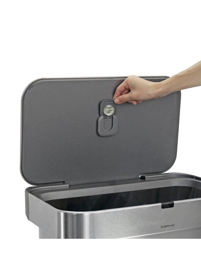 simplehuman - simplehuman All-Natural Odor-Absorbing System, Odorsorb Pod Refill, 4 Pods, Fit inside Close-lid Trash Cans - Image 1