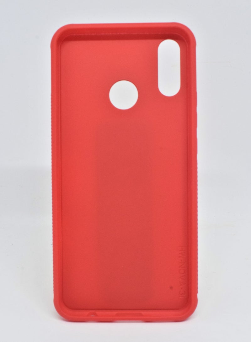 BORTONY Protective Case Cover With Finger Grip Stand For Huawei Nova 3i - Image 2