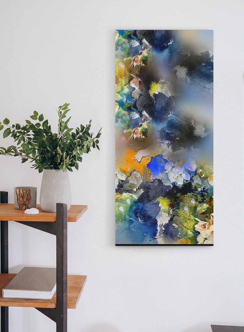 لوحة كانفاس على إطار خشبي بمنظر بانوراما، تصميم ملون، للمنزل، غرفة المعيشة، المكتب، الديكور - Image 2