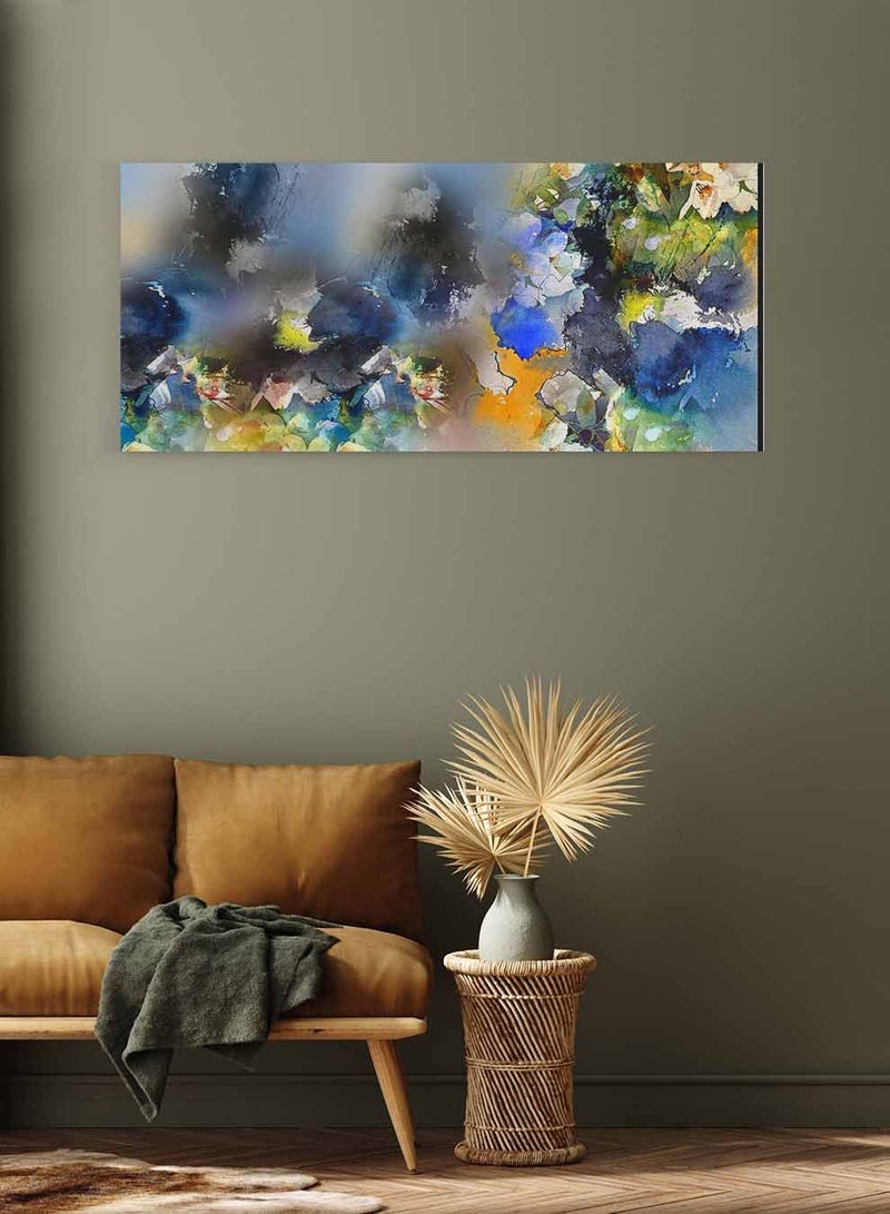 لوحة كانفاس على إطار خشبي بمنظر بانوراما، تصميم ملون، للمنزل، غرفة المعيشة، المكتب، الديكور - Image 3