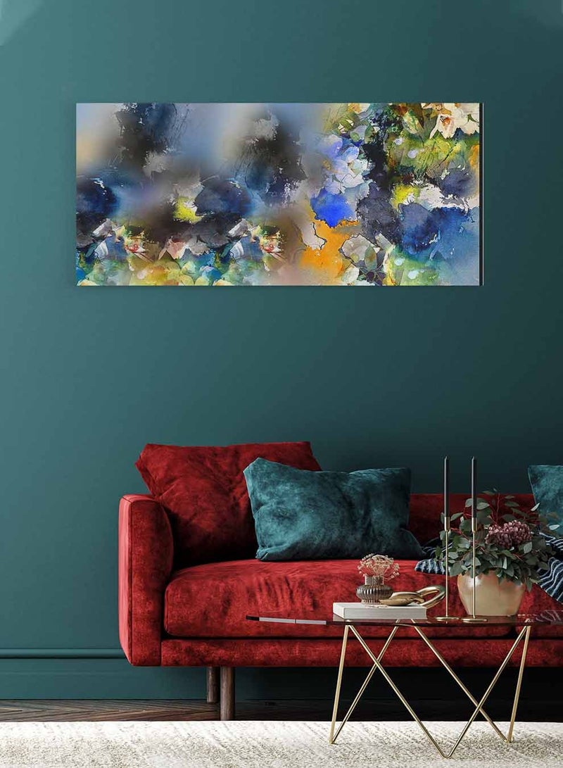 لوحة كانفاس على إطار خشبي بمنظر بانوراما، تصميم ملون، للمنزل، غرفة المعيشة، المكتب، الديكور - Image 4