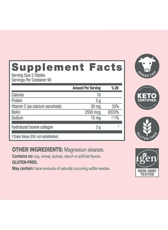 NeoCell Advanced كولاجين جراسفيد، مع فيتامين سي والبيوتين، 270 قرصًا(قد تختلف العبوة) - Image 4